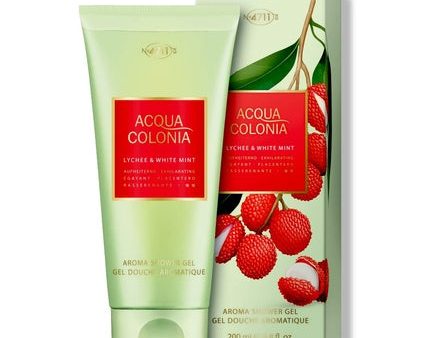 ACQUA COLONIA Lychee & White Mint Shower Gel 200ml For Sale