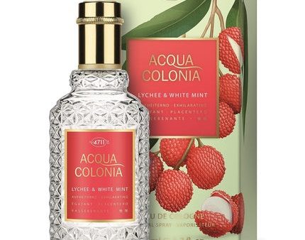 ACQUA COLONIA Lychee & White Mint Unisex Eau de Cologne 50ml Hot on Sale