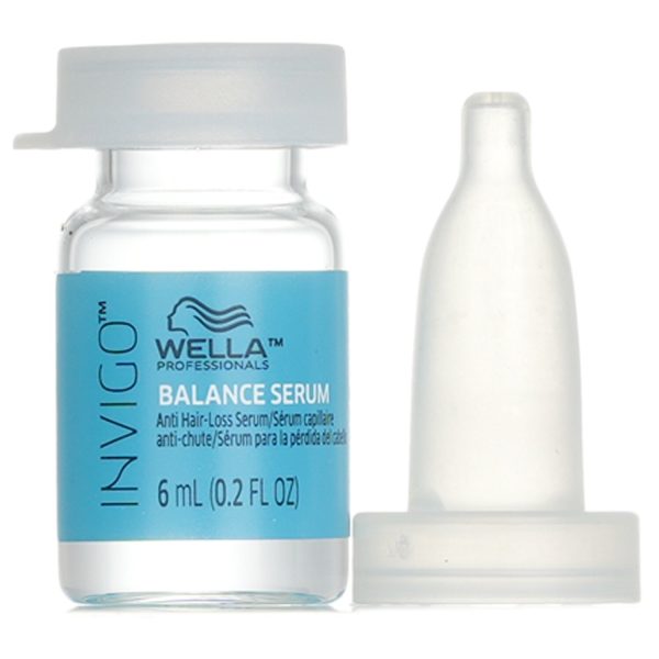 Wella Invigo Balance Anti Hair Loss Serum  8x6ml 0.2oz Discount