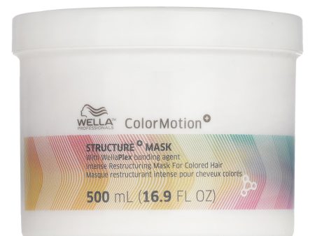 Wella ColorMotion+ Structure Mask  500ml 16.9oz Online now