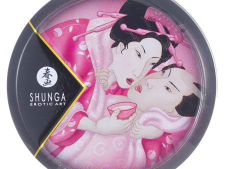 SHUNGA Mini Massage Candle - Aphrodisia   Rose Petals  30ml 1oz Supply