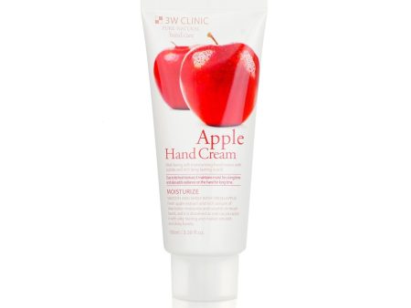 3W Clinic Hand Cream - Apple (Exp. Date: 03 2023)  100ml 3.38oz Sale