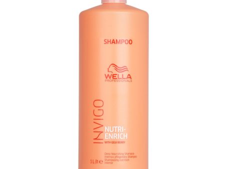 Wella Invigo Nutri Enrich Deep Nourishing Shampoo  1000ml For Cheap