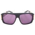 9 Five 9 Five Tips LX - Black Snake Split Shades by 9 Five for Unisex - 58-17-132 mm Sunglasses For Discount