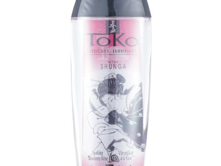 SHUNGA Toko Aroma Lubricant - Sparkling Strawberry Wine 064019  165ml 5.5oz Supply