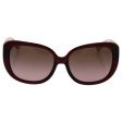 Coach Coach Laurin HC8076 5154-14 - Burgundy-Pink Crystal by Coach for Women - 56-15-135 mm Sunglasses Online Hot Sale