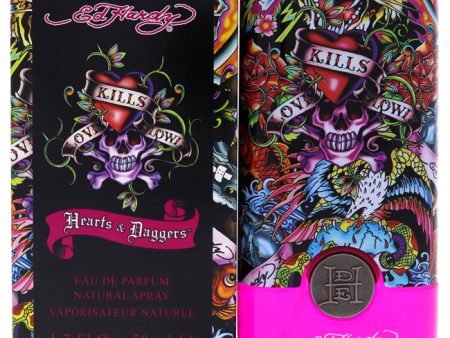 Christian Audigier Ed Hardy Hearts and Daggers by Christian Audigier for Women - 1.7 oz EDP Spray For Discount