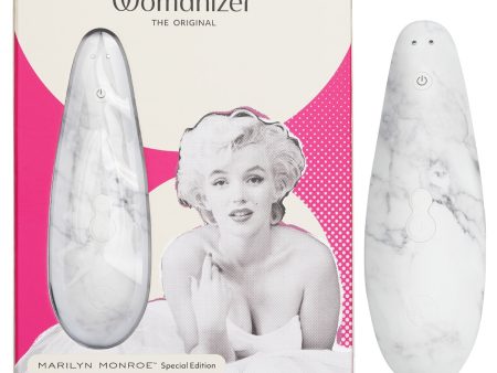 WOMANIZER Classic 2 Clitoral Stimulator Marilyn Monroe - # White Marble  1pc Online Sale