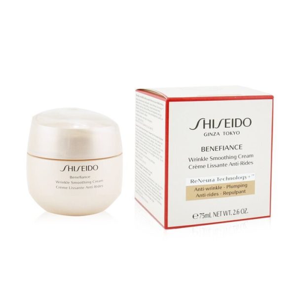 Shiseido Benefiance Wrinkle Smoothing Cream 75ml 2.6oz on Sale