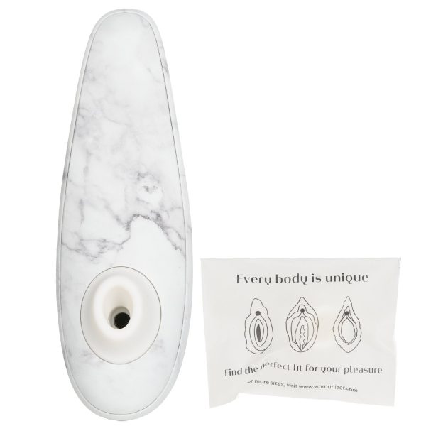 WOMANIZER Classic 2 Clitoral Stimulator Marilyn Monroe - # White Marble  1pc Online Sale