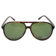 Gucci Gucci GG 1026 TVD-Dark Havana Green by Gucci for Unisex - 59-14-140 mm Sunglasses For Cheap