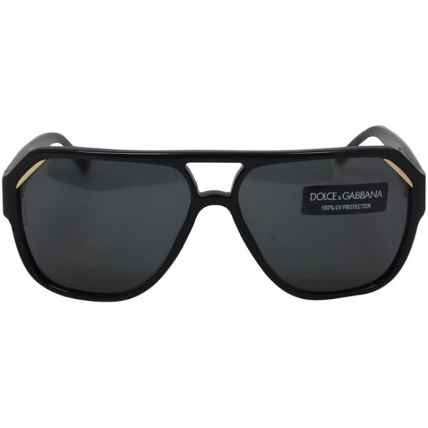 Dolce & Gabbana Dolce and Gabbana DG 4138 501-87 Shiny Black by Dolce and Gabbana for Men - 62-14-140 mm Sunglasses Online now