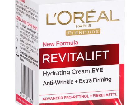 L Oreal Paris Revitalift Eye Cream 15 ml Online now