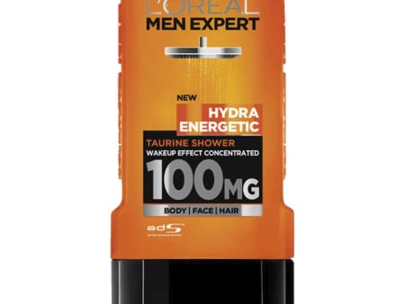 L Oreal Paris Men Expert Hydra Energetic Shower Gel 300ml For Discount