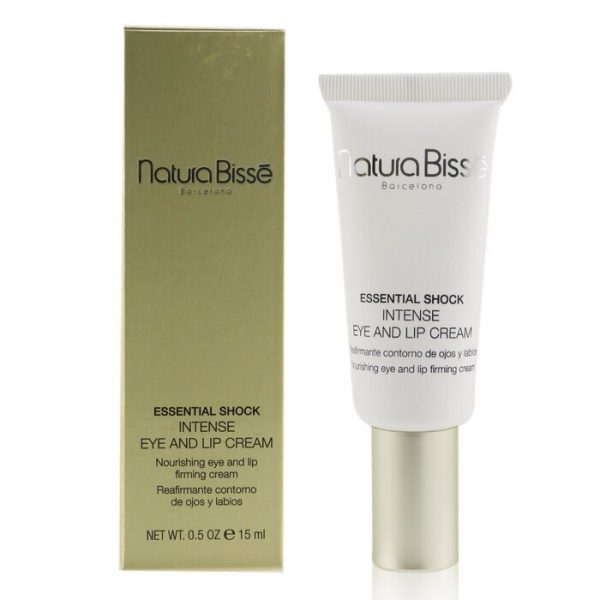 Natura Bisse Essential Shock Intense Eye & Lip Cream SPF 15 15ml 0.15oz on Sale