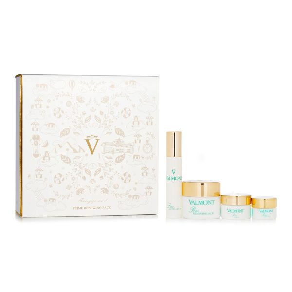 Valmont Prime Renewing Gold Retail Set:  4pcs Supply