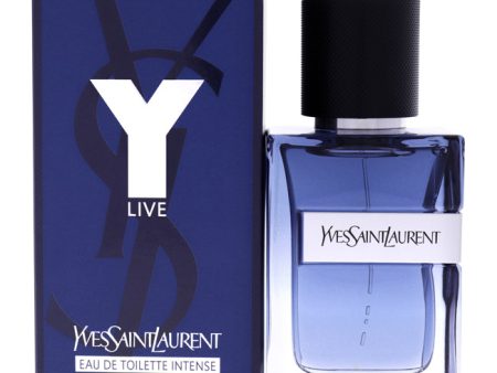 Yves Saint Laurent Y Live Intense by Yves Saint Laurent for Men - 2 oz EDT Spray on Sale