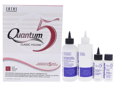 Zotos Quantum 5 Classic Volumen Acid Permanent by Zotos for Unisex - 1 Application Treatment on Sale