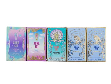 Anna Sui 2022 Compact Mini Coffret  5mlx5pcs Online now