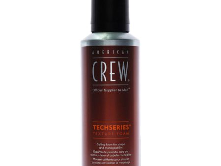 American Crew Techseries Texture Foam by American Crew for Men - 6.7 oz Foam on Sale