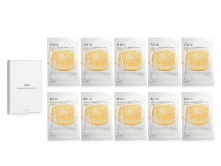 Abib Mild Acidic PH Sheet Mask - Yuja Fit  30mlx10pcs For Discount