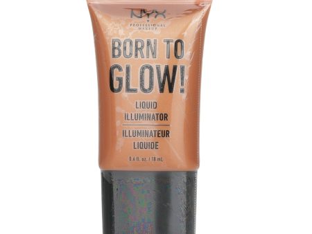 NYX Born To Glow Liquid Illuminator - # Pure Gold  18ml 0.6oz Hot on Sale