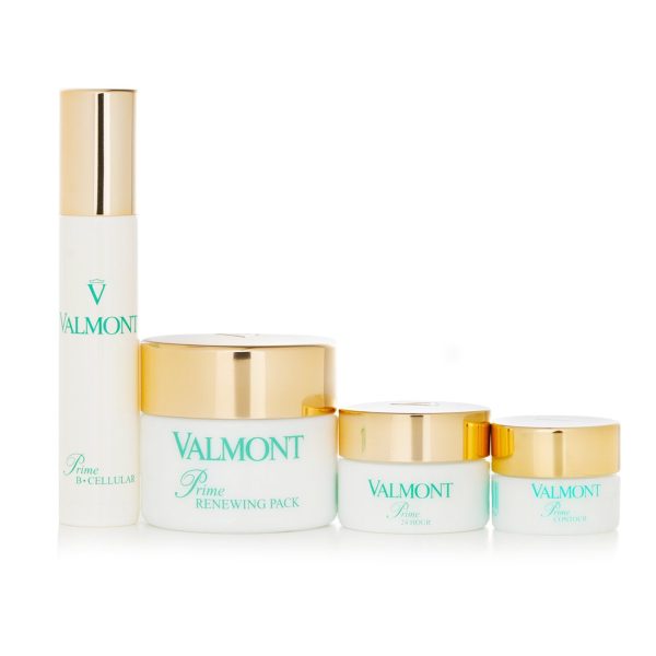 Valmont Prime Renewing Gold Retail Set:  4pcs Supply