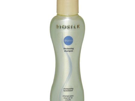 BioSilk Thickening Shampoo - Travel Size by Biosilk for Unisex - 2.26 oz Shampoo For Sale