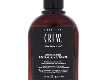 American Crew Revitalizing Toner by American Crew for Men - 5.1 oz Aftershave Fashion