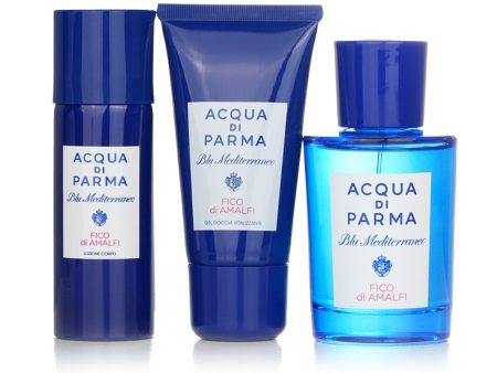 Acqua Di Parma Blu Mediterraneo Fico Di Amalfi Gift Set:  3pcs For Sale