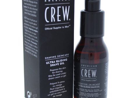 American Crew Ultra Gliding Shave Oil by American Crew for Men - 1.7 oz Shave Oil Online Sale