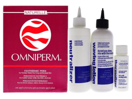 Zotos Omniperm One Formula Exothermic Perm by Zotos for Unisex - 1 Application Treatment For Cheap