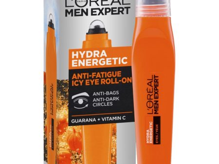 L Oreal Paris Men Expert Hydra Energetic Eye Roll On 10ml Hot on Sale