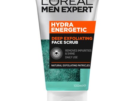 L Oreal Paris Men Expert Hydra Energetic Facial Scrub 100ml Online Hot Sale