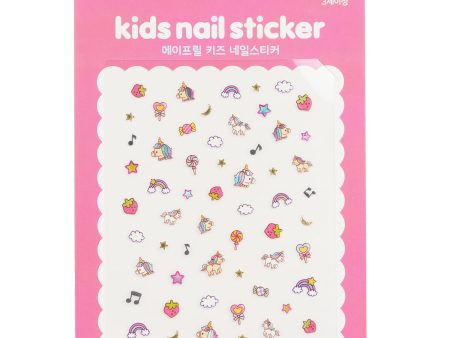 April Korea April Kids Nail Sticker - # A018K  1pack For Sale