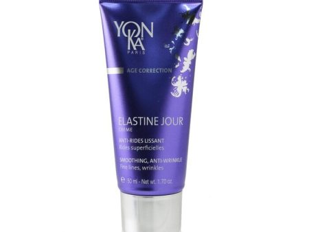 Yonka Age Correction Elastine Jour Creme With Elastin Peptides - Smoothing, Anti-Wrinkle 50ml 1.7oz Online Hot Sale