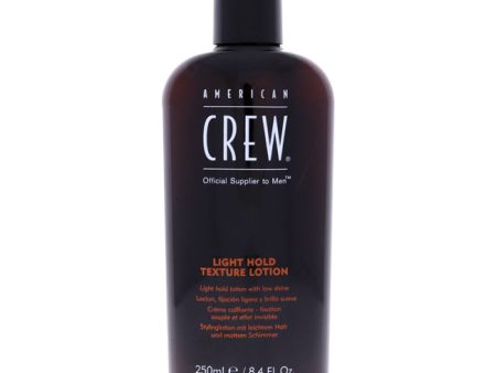 American Crew Light Hold Texture Lotion by American Crew for Men - 8.45 oz Lotion Fashion