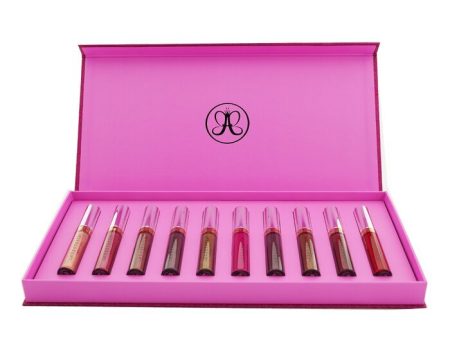 Anastasia Beverly Hills Liquid Lipstick Set (10x Liquid Lipstick) 10x 3.2g 0.11oz Hot on Sale