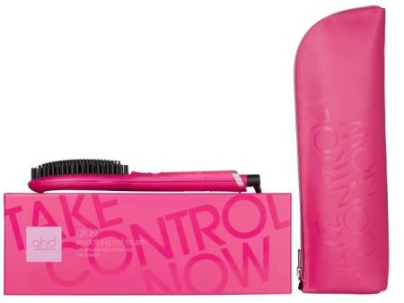 GHD Glide Professional Hot Brush - Limited Edition Pink Online Sale