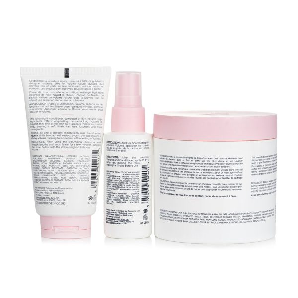 Christophe Robin The Dreamy Volume Ritual Set:  3pcs Online Hot Sale