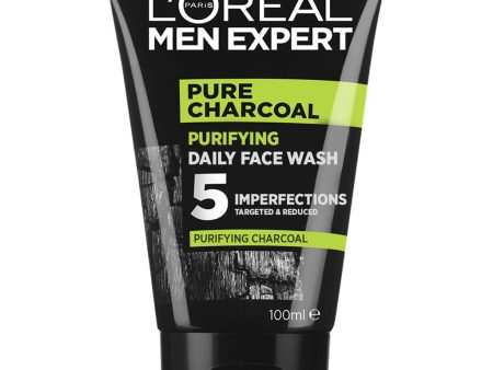 L Oreal Paris Men Expert Pure Charcoal Face Wash 100ml Online Sale